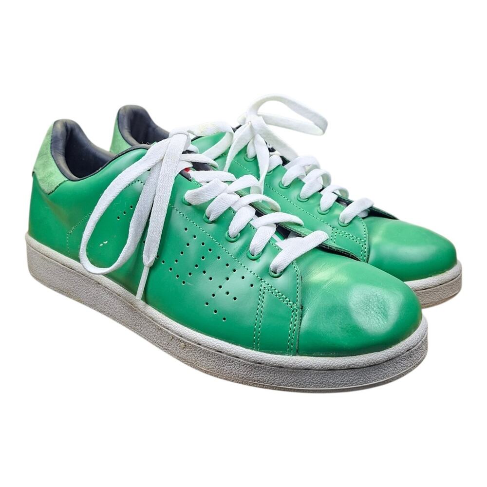 Alife Court Cup Sneaker Mens US 11 Green Leather Lace Up Casual Lifestyle Shoes